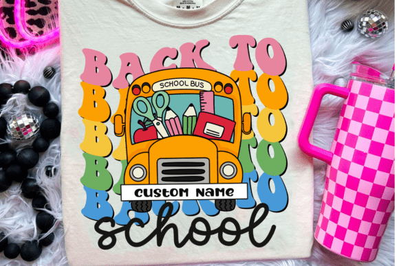 Back to School Bus Driver Png for Creative Projects