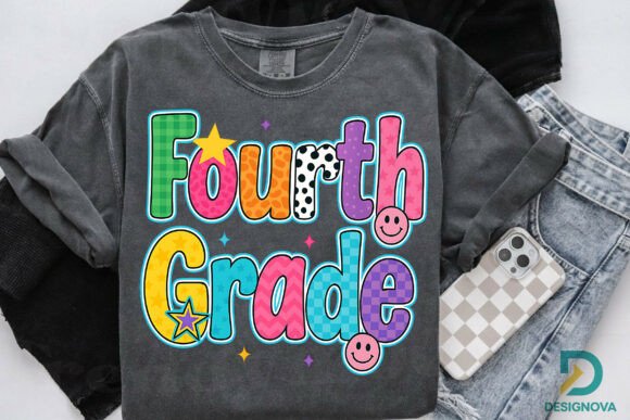 Fourth Grade Back to School PNG