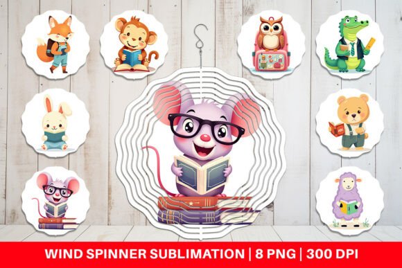 Wind Spinner Back to School Animals: A Creative Way to Welcome the New Academic Year